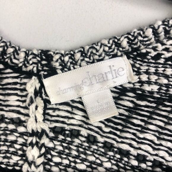 CHARMING CHARLIE | Kimono Style Cardigan Striped - Picture 4 of 8